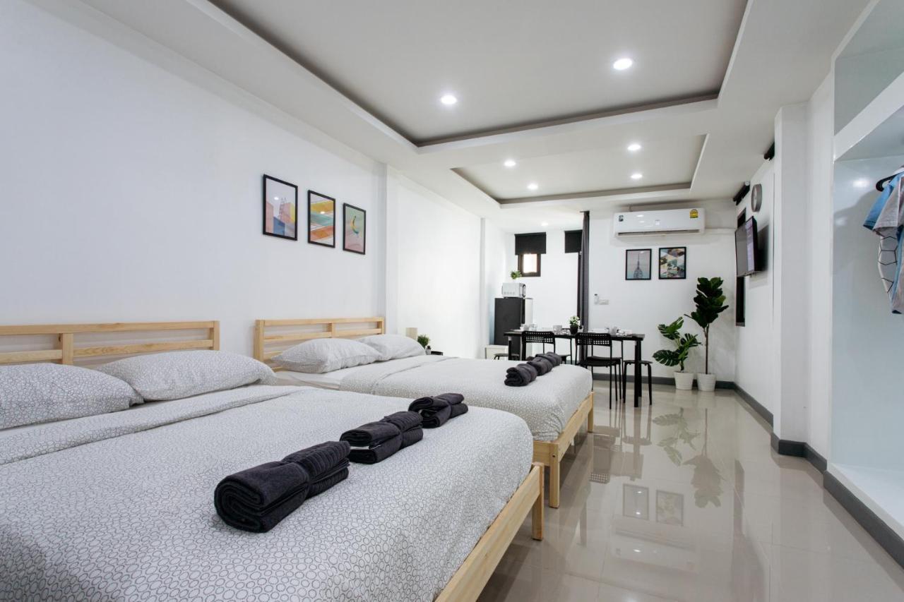 Apartamento estudio de 45 m² en Silom, con 1 baño privado. Bangkok Exterior foto