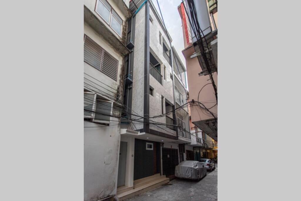 Apartamento estudio de 45 m² en Silom, con 1 baño privado. Bangkok Exterior foto